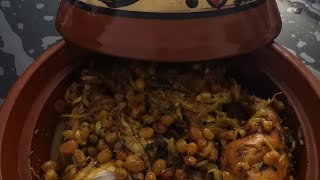 TAJINE AU LAPIN OIGNON ET RAISIN SEC 🇲🇦🇲🇦 [upl. by Amelina]