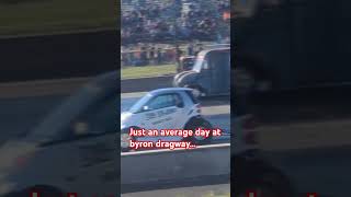 Some highlights from byron dragway wheel standers competition 2024 [upl. by Nahtam]