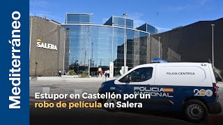 Estupor en Castellón por un robo de película en el centro comercial Salera [upl. by Huntlee]