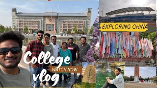 Zhengzhou University Campus Tour In Tamil 2024 🇨🇳 My 1st YouTube Vlog [upl. by Courtnay]