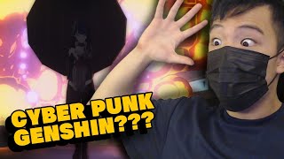 Reacting to Dillongoos Cyberpunk Genshin Episode 1 PROGENITOR  The Shogunate [upl. by Ekihc]