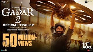 Gadar2 Official Trailer  11th August  Sunny Deol  Ameesha Patel  Anil Sharma [upl. by Xuagram]