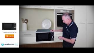 Panasonic microwave NNSD351M reviewed by product expert  Appliances Online [upl. by Celeski]