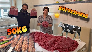 WIR KAUFEN FLEISCH 🥩 GRILLEN KÖFTE amp SOSIS  RamiK [upl. by Adnilem]