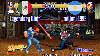 FT5 rbffspec Legendary Wolf MX vs millan1995 AR Real Bout FFS rbff Fightcade Nov 4 [upl. by Yenetruoc716]