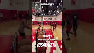 Dwight gentry nba g league tryouts dominated drills part 1 basketball subscribe nbagleague [upl. by Derf]