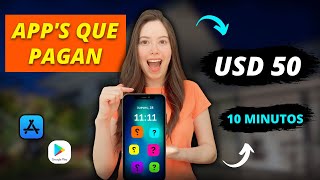 ✅Gana 50 en 10 minutos 👉 6 Aplicaciones que Pagan por Usarlas gana dinero en línea desde casa [upl. by Angelina]