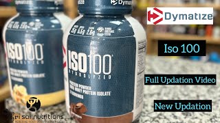 Dymatize Iso 100  New Stock Available  Order Today  Comparision Of flavors [upl. by Welby280]