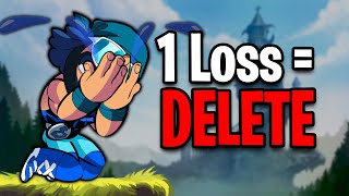 If I Lose I Have To Delete My Brawlhalla Account [upl. by Weed]