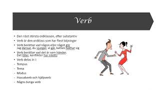 Ordklasser  Verb [upl. by Llertnahs]