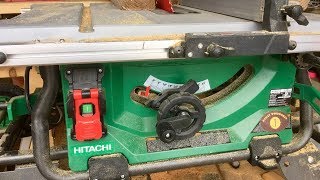 Hitachi C10RJ Table Saw Features and Review  The Hitachi Jobsite Table Saw Ultimate Review [upl. by Romain]