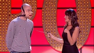 Nina Conti on Tims dream job  Live at the Apollo Christmas Special 2015  BBC Two [upl. by Ailhad]