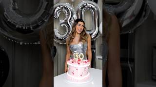 ASÍ CELEBRE MIS 30 AÑOS ✨💕🎂🤩 birthday birthdaycelebration birthdaycake birthdayvlog hbd [upl. by Caines]