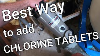 Best Way to Add Chlorine Tablets to Pool Hayward Chlorine Dispenser Installation for Pool [upl. by Kiran]