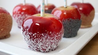 Kandierte Äpfel Selber Machen Rezept  Homemade Candied Apples Recipe  ENG SUBS [upl. by Liebermann]