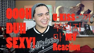 UKISS  끼부리지마 MV REACTION SO DUH SEXY [upl. by Pansir]