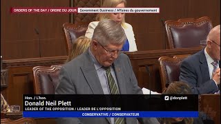 C21 In The Senate Pletts Epic Speech Govt Gives Notice [upl. by Merci]