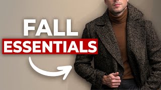 5 Fall Wardrobe Essentials Worth The Investment  Fall Outfit Ideas for Men [upl. by Alverson]