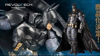 New Batman Arkham Knight action figure revealed revoltech yamaguchi [upl. by Enaillil]