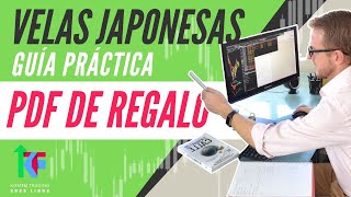 Invertir con VELAS JAPONESAS PDF ✅REGALO descargable con 8 patrones💹 [upl. by Hermy]