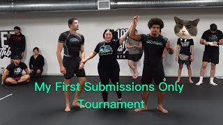 D1 WRESTLER COMPETES IN HIS FIRST SUBMISSIONS ONLY TOURNAMENT [upl. by Spielman]