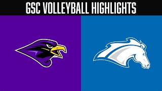 Montevallo at UAH  GSC Volleyball Highlights  Nov 15 2024 [upl. by Wyne114]