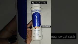 Mycoderm C clotrimazole dusting Powder antifungal infectionskin infection diaperrash ringworm [upl. by Nitsrik]