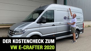 VW eCrafter 2020🔋 Der Kostencheck Stromer oder Diesel Fahrbericht  Review  Test  Reichweite [upl. by Lesab877]