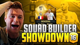 FIFA 16  EPIC IF BENZEMA SQUADBUILDER SHOWDOWN [upl. by Medardas311]