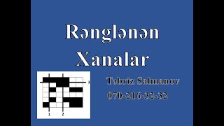 Məntiq  Ödənişsiz dərslər 5  Rənglənən Xanalar  Təbriz Salmanov [upl. by Ear369]