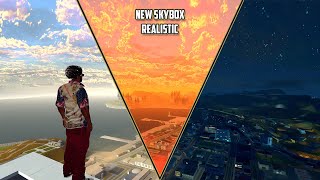 SkyBox Cielo Realista Para GTA San Andreas 2023 [upl. by Amilb]