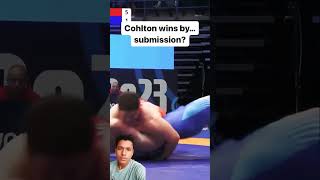 Cohlton Schultz Brutalizes opponent at worlds 💪🥰trending wrestling viralvideos viralreels [upl. by Danziger]