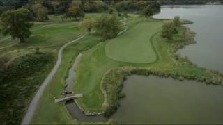 Amazing Aerial HolebyHole Preview of Hazeltine  2016 Ryder Cup [upl. by Aicened355]