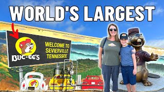 Bucees Sevierville Tennessee  The Worlds Largest Convenience Store Tour [upl. by Ravi585]