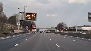 Speed camera flash caught the vehicle on the M62 Motorway Spot the Flash Challenge [upl. by Dnomzed226]