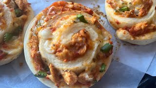 Pizza Pinwheels Recipe  Perfect Baked Snack  Kids Lunch Box Idea [upl. by Walke44]