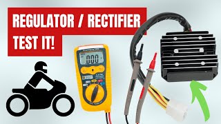 How To Test A Regulator Rectifier Motorcycle [upl. by Adner]