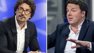 PiazzaPulita Renzi sfotte Toninelli per il tonno Anche quando dice una cosa giusta [upl. by Alviani]