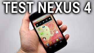 Test du LG Nexus 4  par TestMobilefr [upl. by Ocsecnarf]