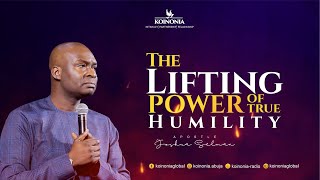 THE LIFTING POWER OF TRUE HUMILITY  APOSTLE JOSHUA SELMAN 22082021 [upl. by Allehcim]