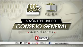 Sesión Especial 29 Mar 2024 2125 hrs [upl. by Asyle]