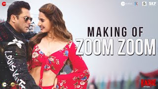 Radhe Making Of Zoom Zoom  Salman Khan Disha Patani  Ash Iulia V  Sajid Wajid  Kunaal V [upl. by Yelrebmik306]