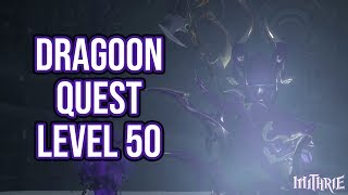 FFXIV 215 0259 Dragoon Quest Level 50  Artifact Gear [upl. by Itsym]