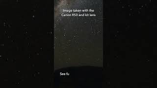 You can SHOOT ASTRO with the CANON R50 and included kit lens [upl. by Arrim678]