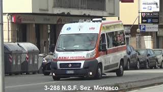 SPECIALE 700 ISCRITTI Compilation Ambulanze in sirena a Genova [upl. by Llerraf]