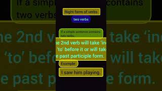 Right form of verbs  English with KHOKON [upl. by Tnomyar913]