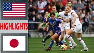 Japan vs USA Extended Highlights  PreMatch Womens Football Olympic Games 2024  Match 2 [upl. by Kyre]