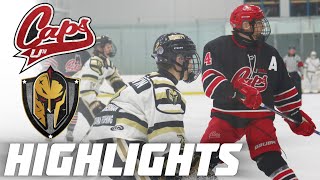 Fredericton Caps Charlottetown Knights  NBPEIMU18HL [upl. by Carney]