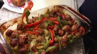 How to Make Italian Sausage and Peppers with the Italian Cooking Guy [upl. by Alletnahs800]