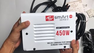 Powerfull trafo las termurah smart series mini MMA 110 dari Las HL [upl. by Aineval]